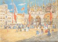 Prendergast, Maurice Brazil - St. Marks, Venice